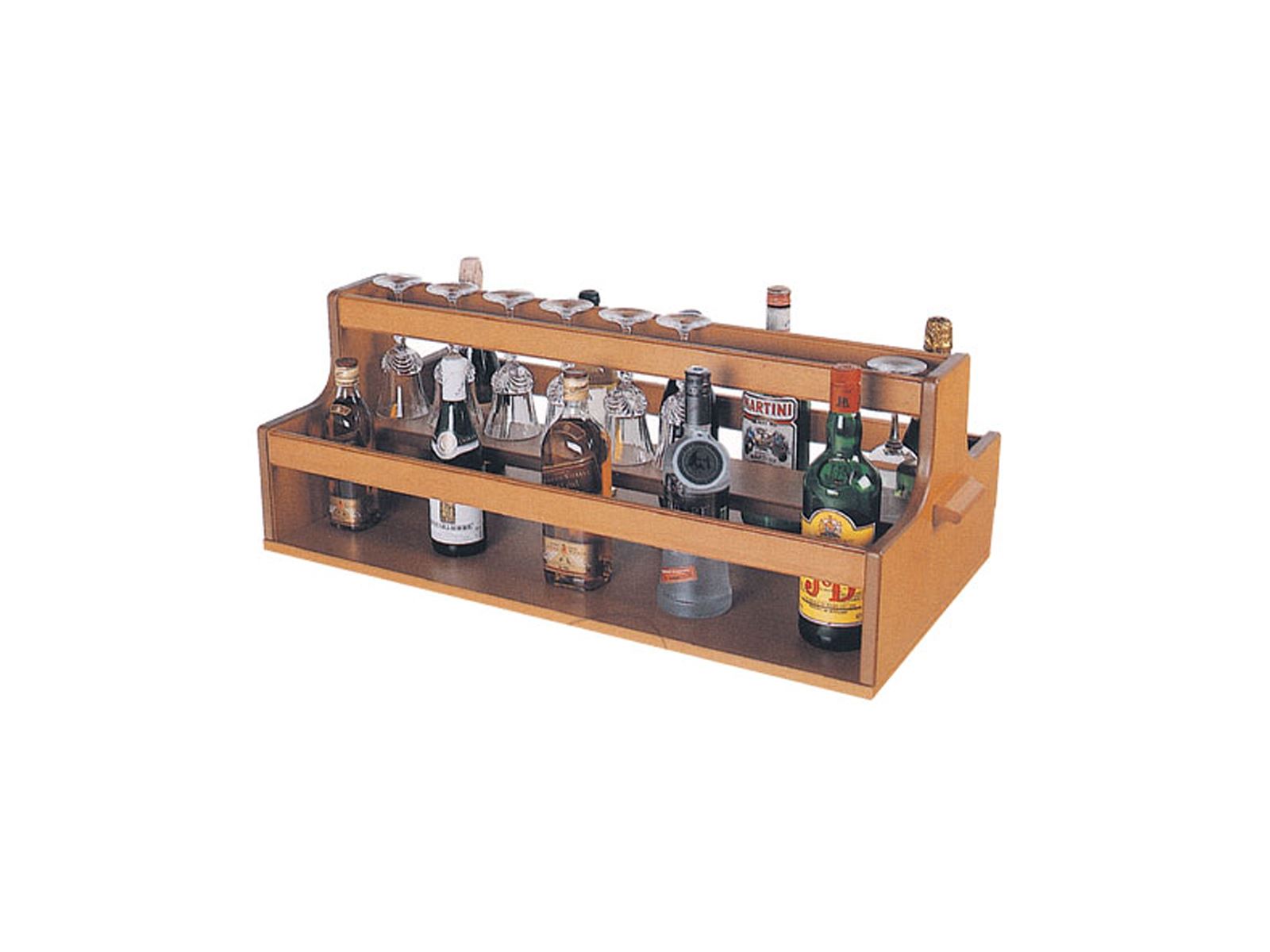 EM 116/1 Wooden Beverage Stand