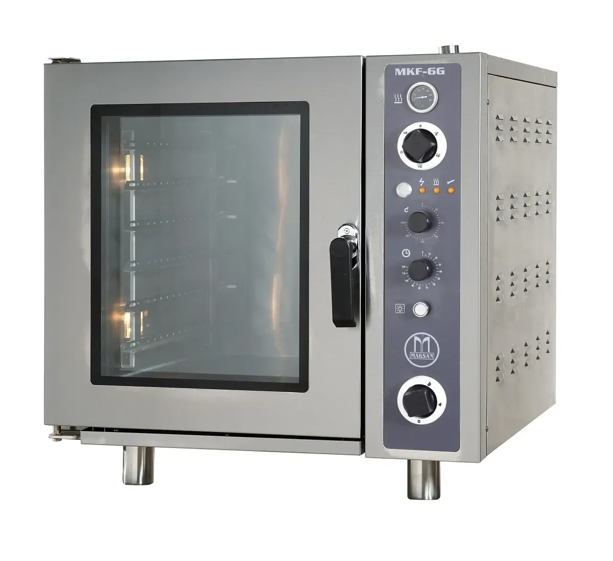 MKF-6G Gazlı Konveksiyonlu Patisseri Fırını