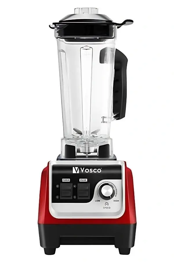 Vosco Bar Blender Manuel 2 Lt Buz Kırıcılı 2000W Kırmızı