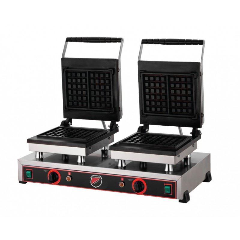 Çiftli Kare Waffle Makinesi