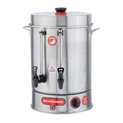 SilverInox Standart Çay Makinesi, 80 Bardak Kapasiteli, 9 L