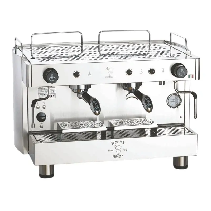 Bezzera B2016PM Tall Cup Yarı Otomatik Espresso Kahve Makinesi, 2 Gruplu