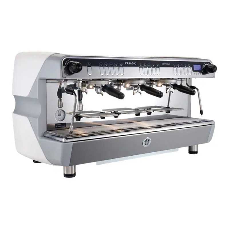 Casadio NETTUNO A3 ES TC Tall Cup Tam Otomatik Espresso Kahve Makinesi, 3 Gruplu, Beyaz