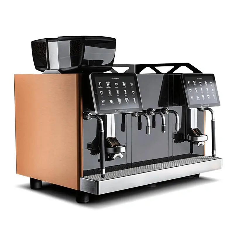 Eversys Enigma Classic E4MS X-Wide Süper Otomatik Espresso Makinesi, 2 Gruplu, Earth