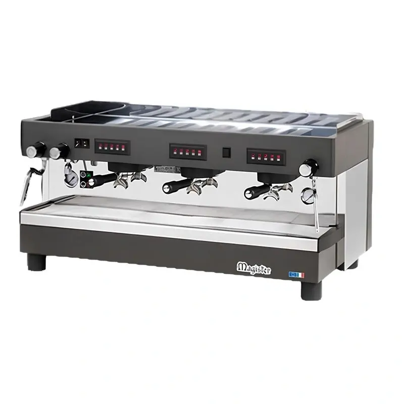 Magister Tall Cup Tam Otomatik Espresso Kahve Makinesi, 3 Gruplu