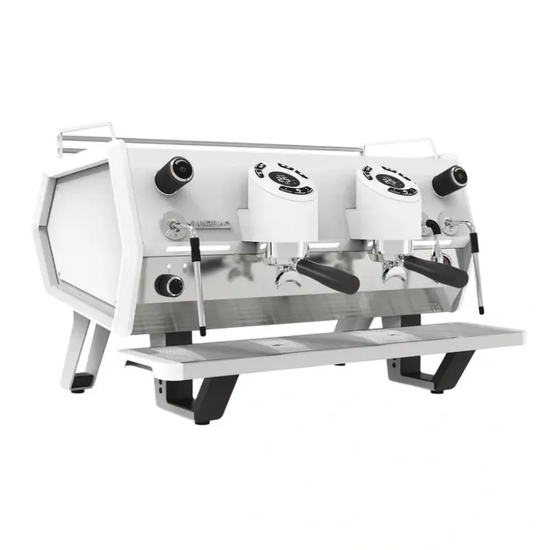 Sanremo D8 Pro Tall Cup Tam Otomatik Espresso Kahve Makinesi, 2 Gruplu,Siyah ve Beyaz