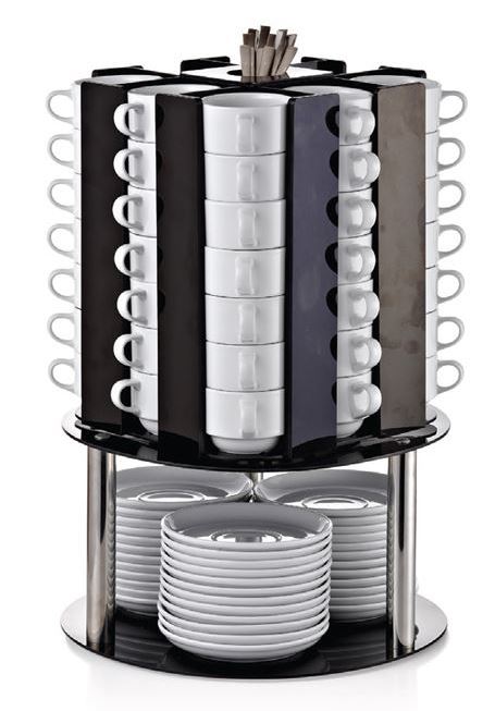 Rotating Cup Stand (With Plate)