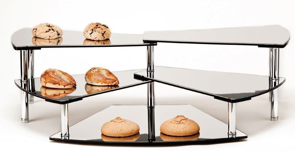 Display Stand With Mirror / Bow Tie