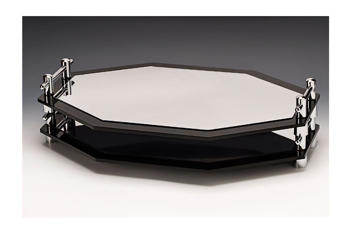 Display Stand With Mirror / Octagonal