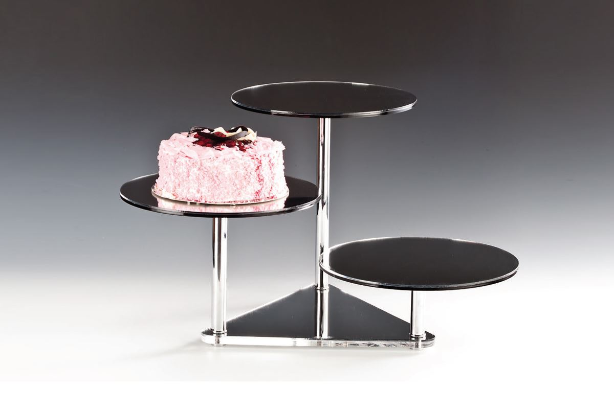 Display Stand With Mirror