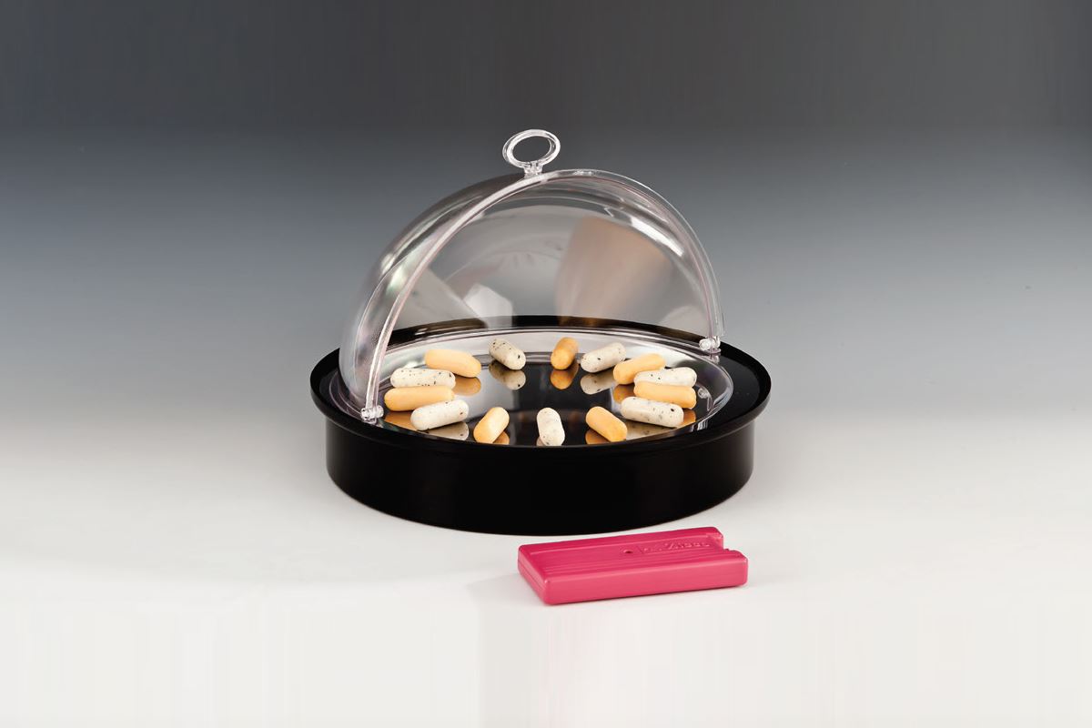 Polycarbonate Rolltop Dısplay Stand Wıth Cover And Cooler