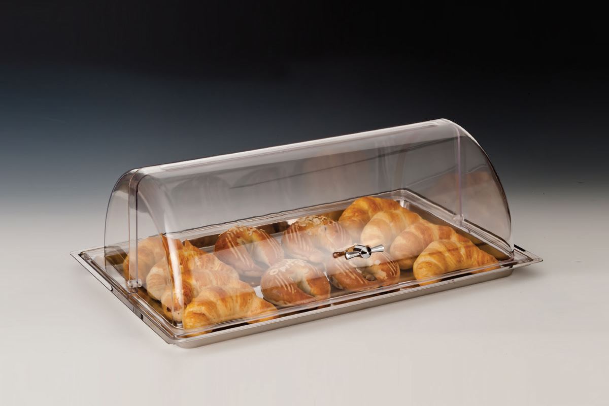 Polycarbonat Rolltop Kapaklı Muhafaza Kabı / Küçük 18/10
