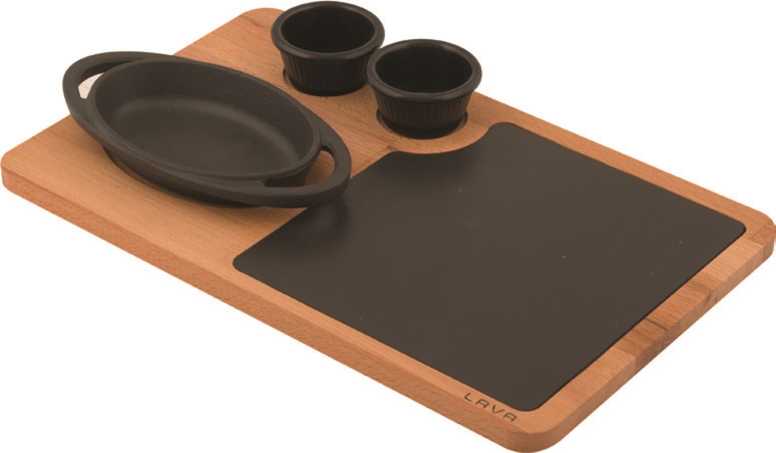 WOODEN SERVING COMBINATION SETS
