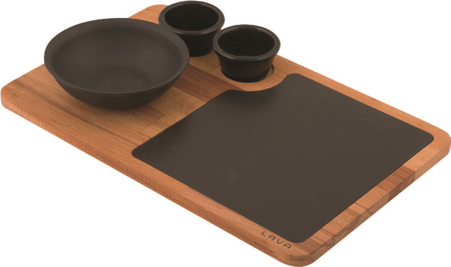 WOODEN SERVING COMBINATION SETS