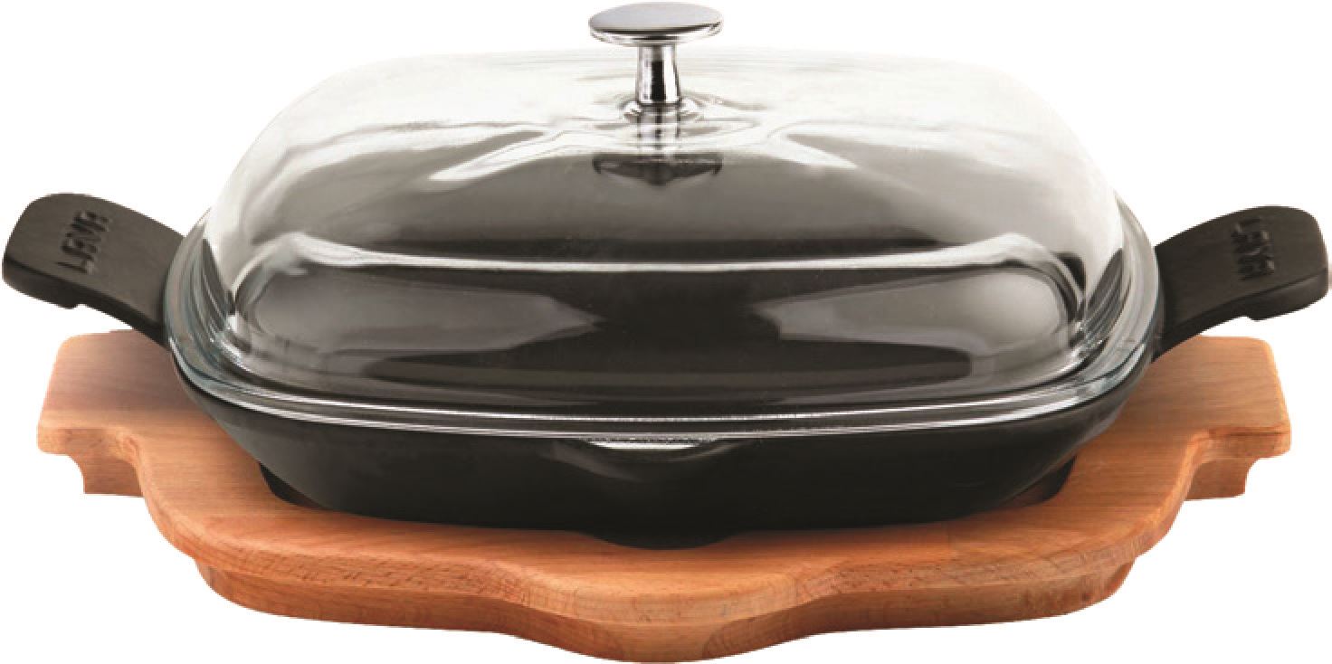 FRYING PANS, DUAL HANDLE