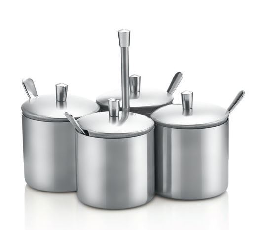 4 Pcs Spice Shaker Set (Mat-Glossy)