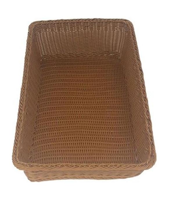 Open Buffet Plastic Bread Basket (Rectangle)