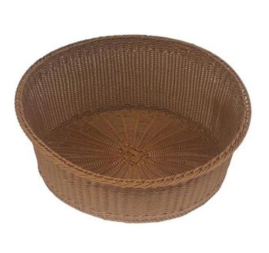 Open Buffet Plastic Bread Basket (Round)