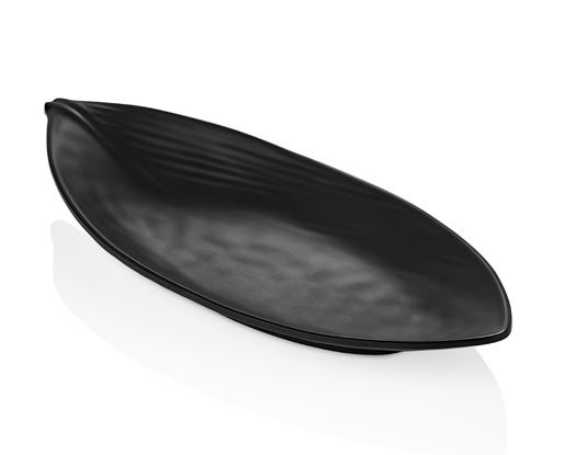 TERRA BLACK Leaf Plate- Tabak