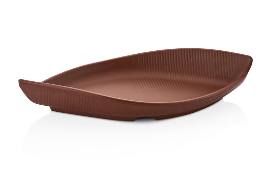 TERRA BROWN Gondola Plate