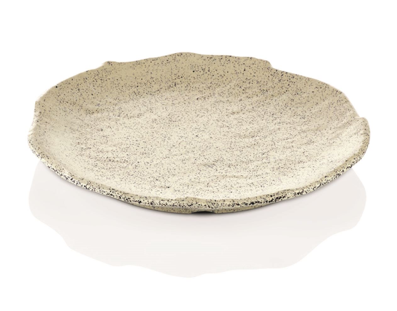 WHITE GRANITE Norma Plate
