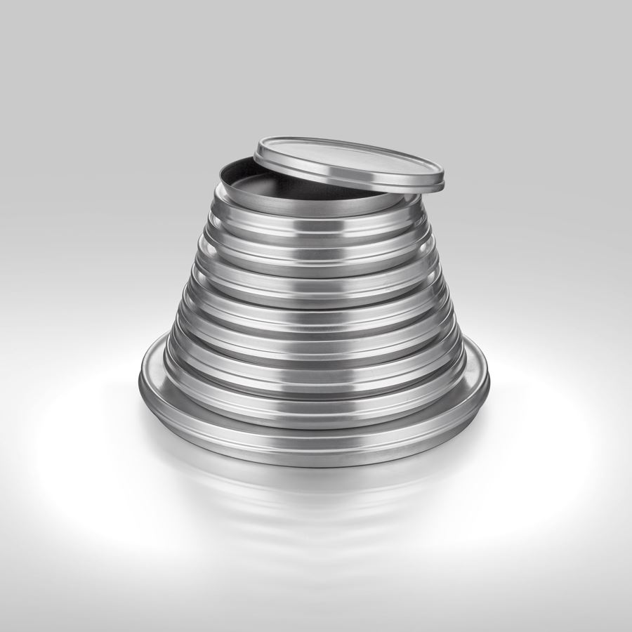 Aluminium Pizza Pan With Lid