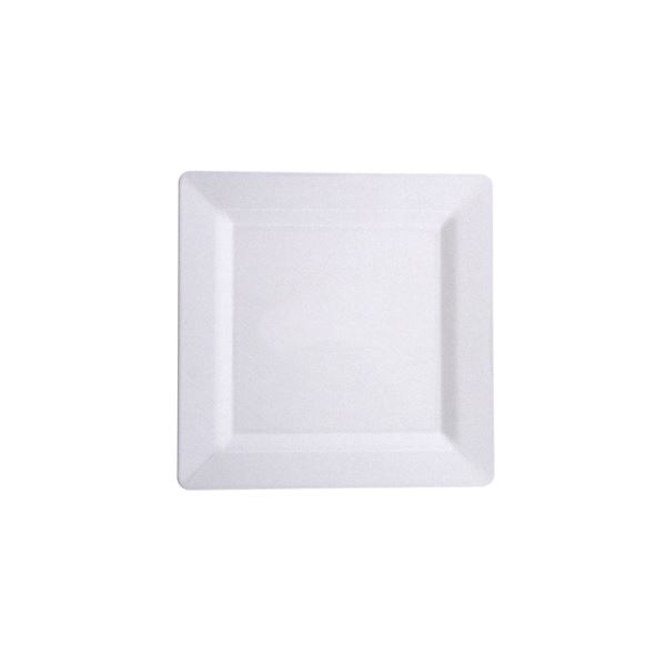 PL.S18 Kare Plastik Tabak 22 cm PS