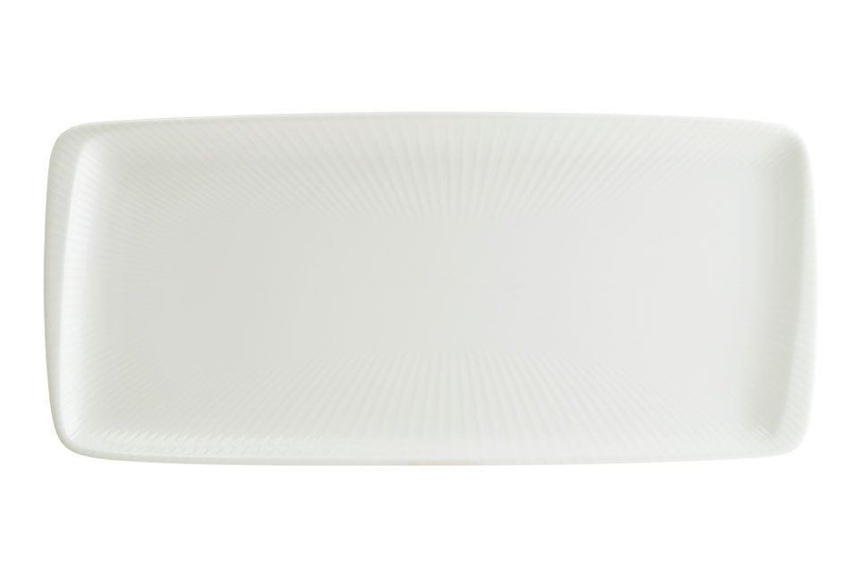 Porselen Moove Dikdörtgen Tabak 35 cm