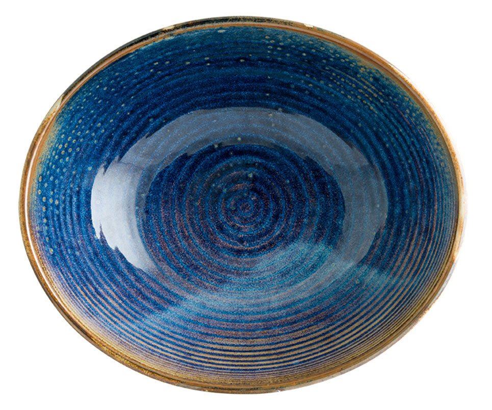 Sapphire Porcelain Bowl 19 cm