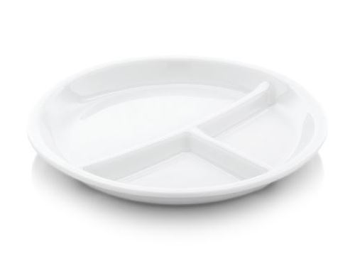 Sectioned Breakfast Plate