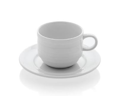 Coffee, Tea Cup and Plate