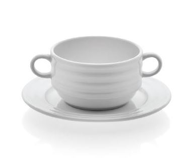 Consomme Bowl & Plate