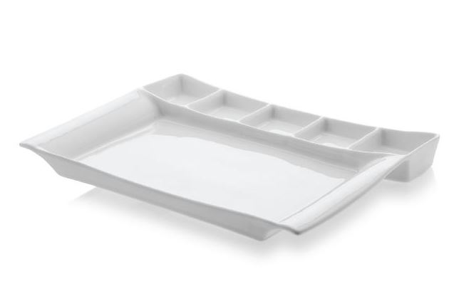 Split Service Plate
