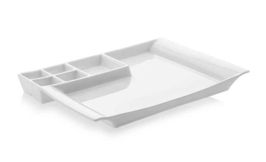 Split Service Plate