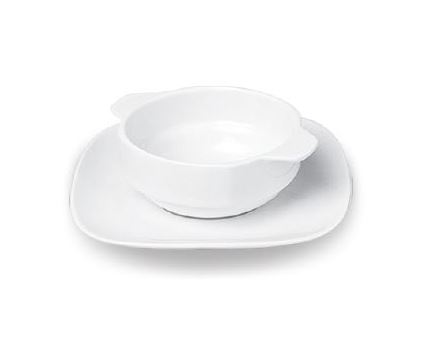 Consomme Bowl & Plate