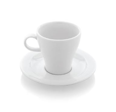 Espresso, Cappuccino Cup and Saucer