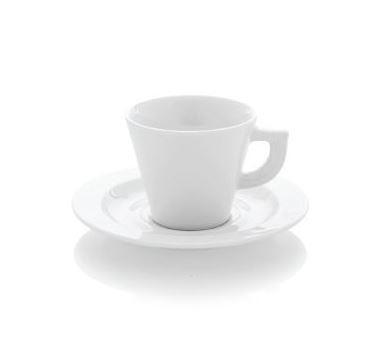 Espresso, Cappuccino Cup and Saucer