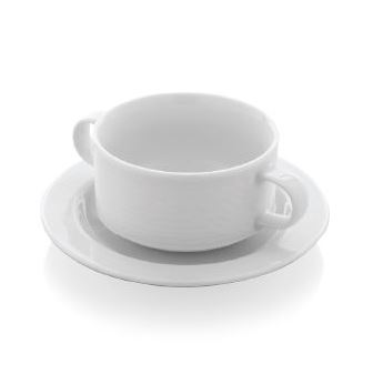 Consomme Bowl & Plate