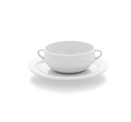 Consomme Bowl & Plate